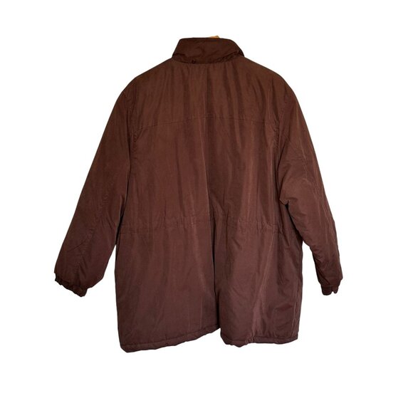 Weather Stopper Totes Water Resistant Parka Jacket Plus Sz 2X Brown Puffer Coat - Picture 5 of 9
